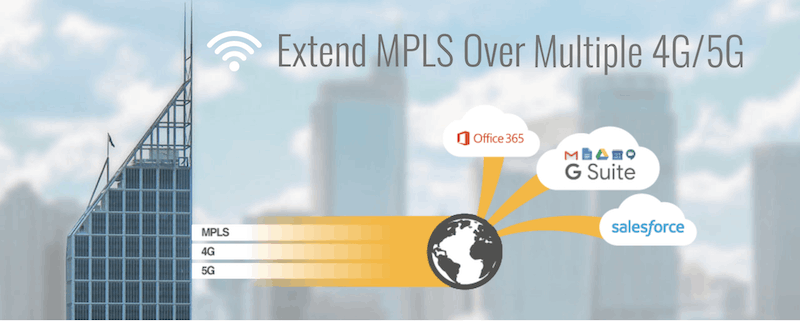 Extend MPLS over cellular