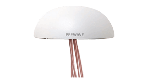 IP67 Dome Omnidirectional Dual MIMO LTE Antenna